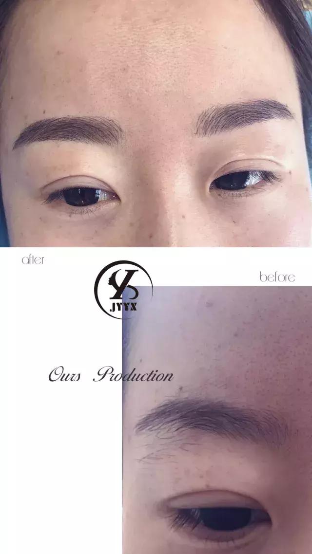 眉毛有点发蓝用什么颜色,经期做眉毛会导致发蓝吗