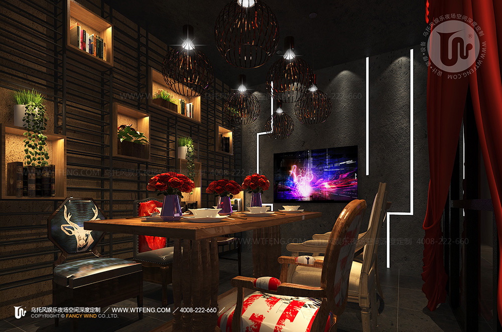 200平县城音乐餐吧设计,清吧音乐餐厅设计