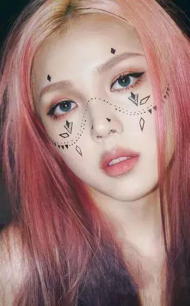 万圣节女王妆容,万圣节女王丧尸妆