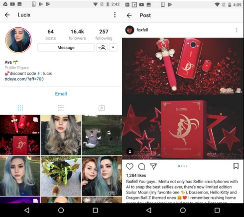 外国网红被国货圈粉,美图m8s限量版