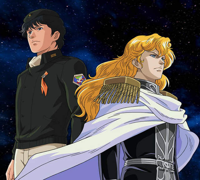 漫画银河英雄传说,银河英雄传说漫画和小说