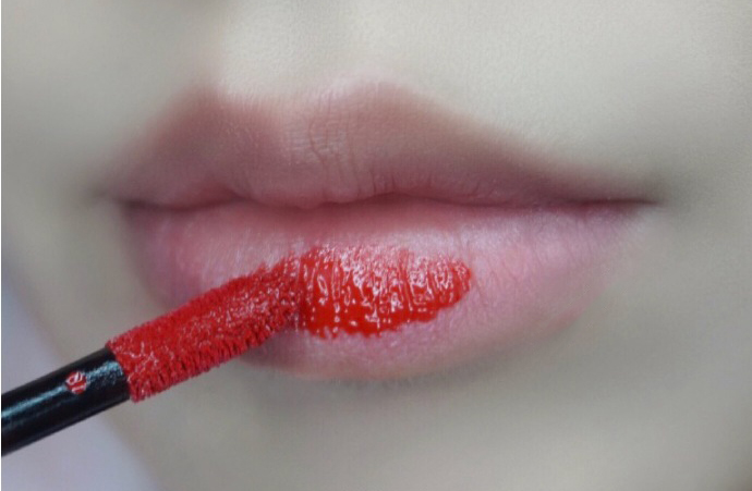 阿玛尼116口红,18支阿玛尼黑管唇釉全试色