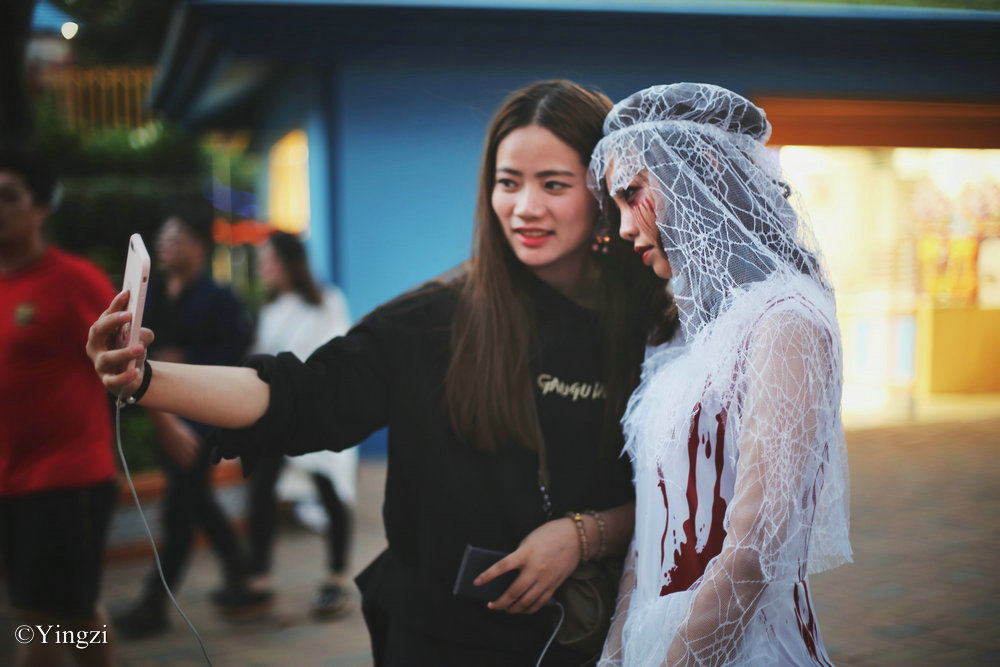 在广州最赞的万圣节趴上吓到别人是种什么感觉