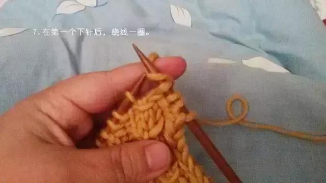 棒针编织简单的围巾新手教程,棒针围巾的编织教程最简单