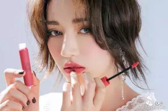 韩国3ce口红丝绒taupe,3ce染唇液黄皮