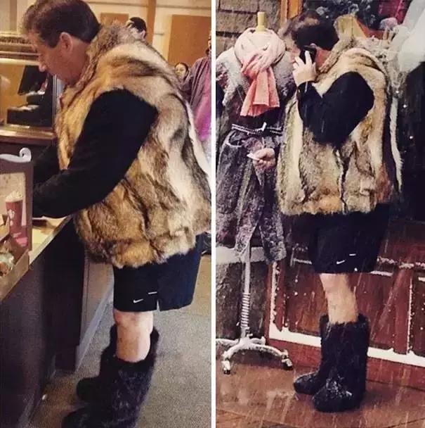 有一种时尚叫爸的审美,老爸的奇葩审美