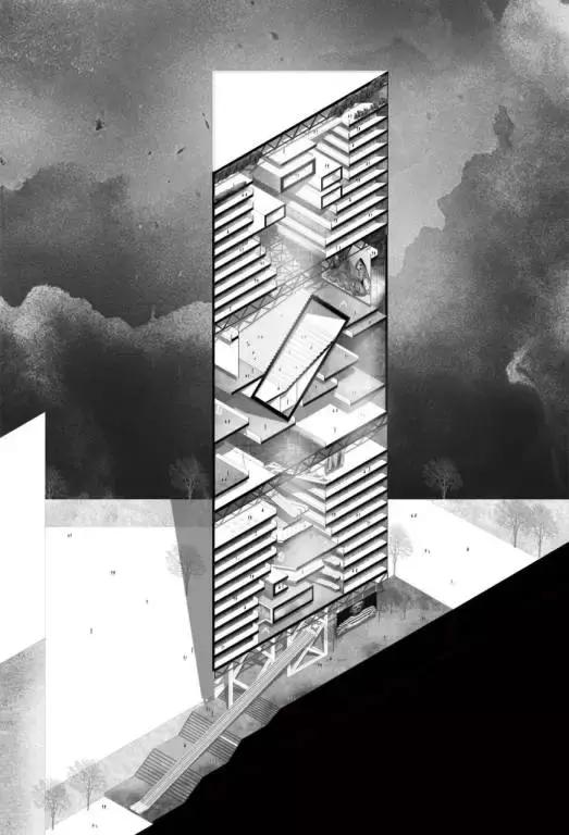 底图之上,如何P出惊艳考官的剖面效果图