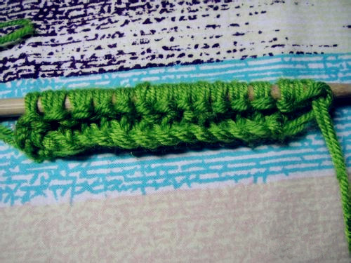 棒针编织简单的围巾新手教程,棒针围巾的编织教程最简单