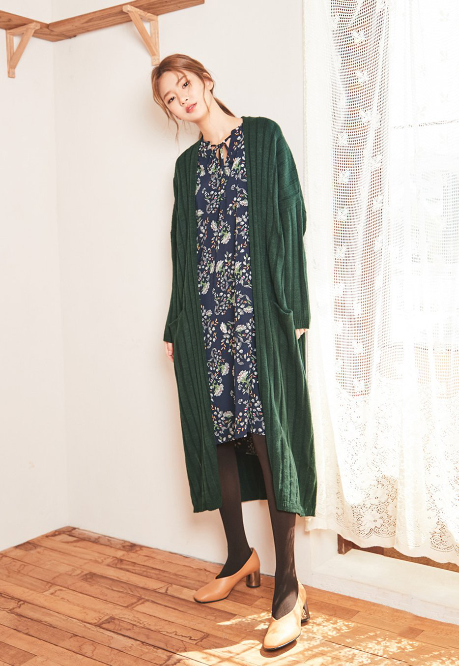 冬天穿搭女针织衫,秋冬女新款针织衫毛衣搭配