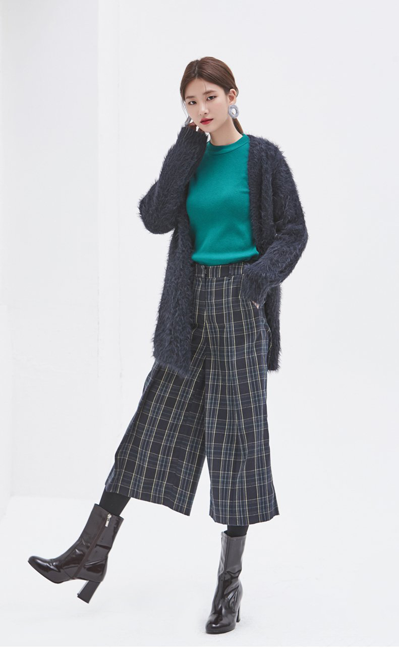 冬天穿搭女针织衫,秋冬女新款针织衫毛衣搭配