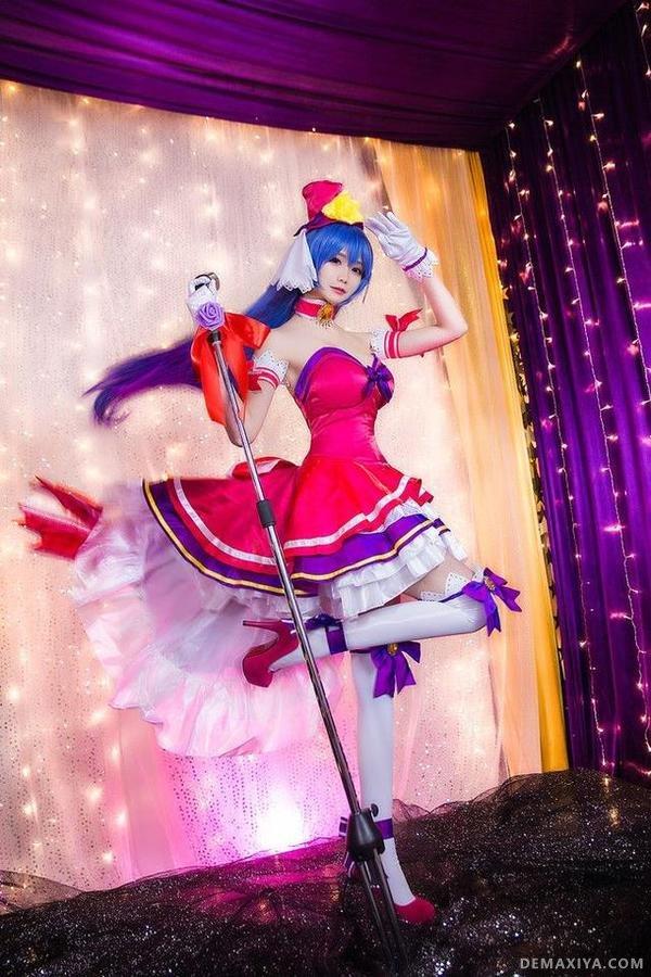 妲己cos王者荣耀小姐姐,王者荣耀漂亮的女角色cos