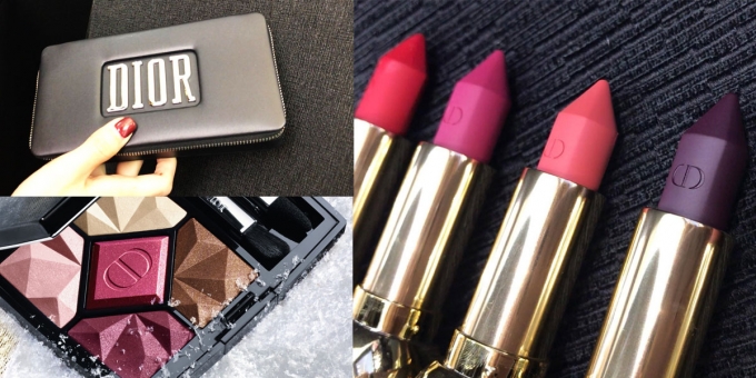 金色宝石唇膏，变成粉蜡笔了！DIOR限量圣诞彩妆系列