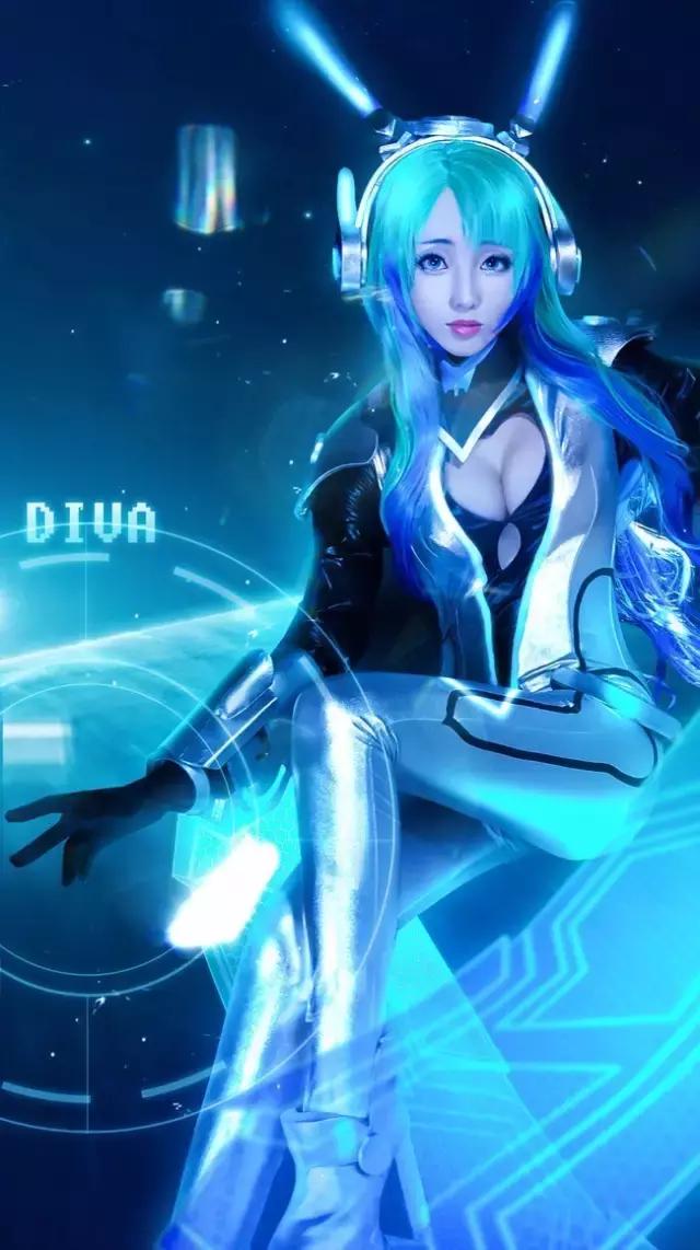 妲己cos王者荣耀小姐姐,王者荣耀漂亮的女角色cos