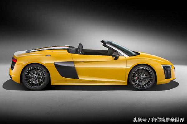 奥迪audir8黑武士,AudiR8敞篷版