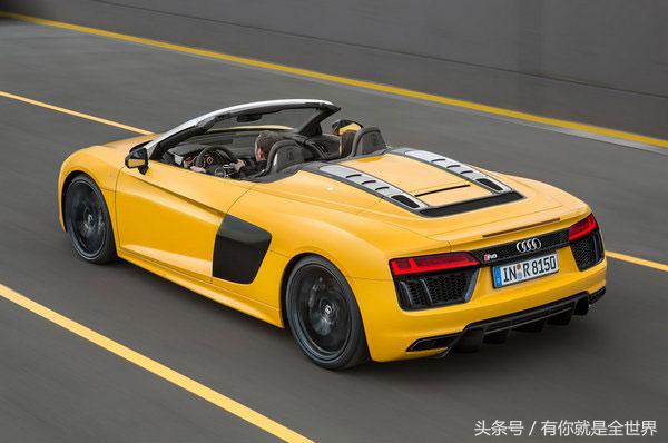 奥迪audir8黑武士,AudiR8敞篷版