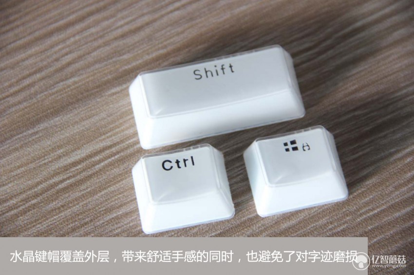 雷神机械键盘实测,雷神白幽灵键盘