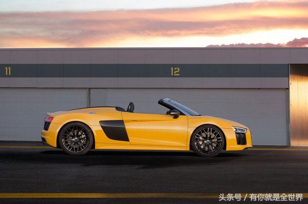 奥迪audir8黑武士,AudiR8敞篷版