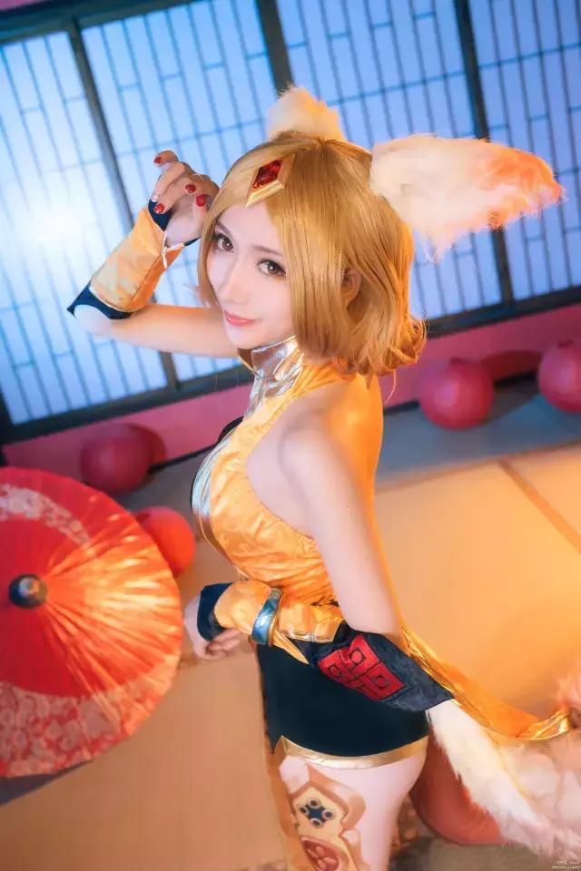 妲己cos王者荣耀小姐姐,王者荣耀漂亮的女角色cos