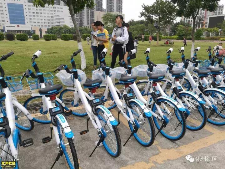 化州现在还有共享电单车吗,化州的共享单车在哪里