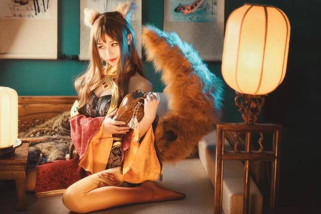 妲己cos王者荣耀小姐姐,王者荣耀漂亮的女角色cos