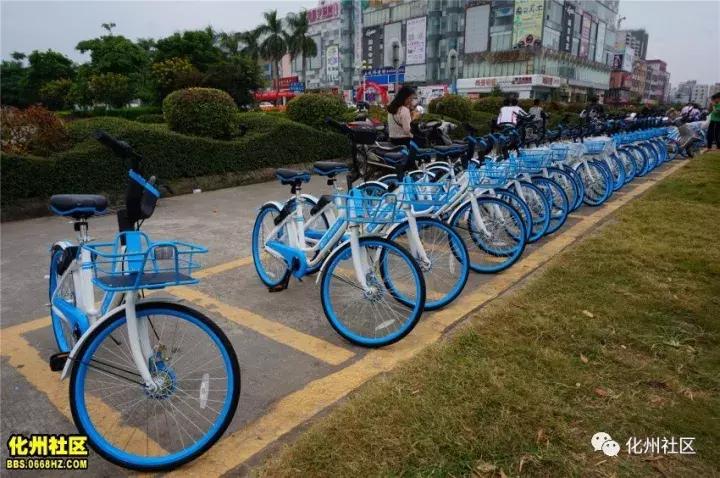 化州现在还有共享电单车吗,化州的共享单车在哪里