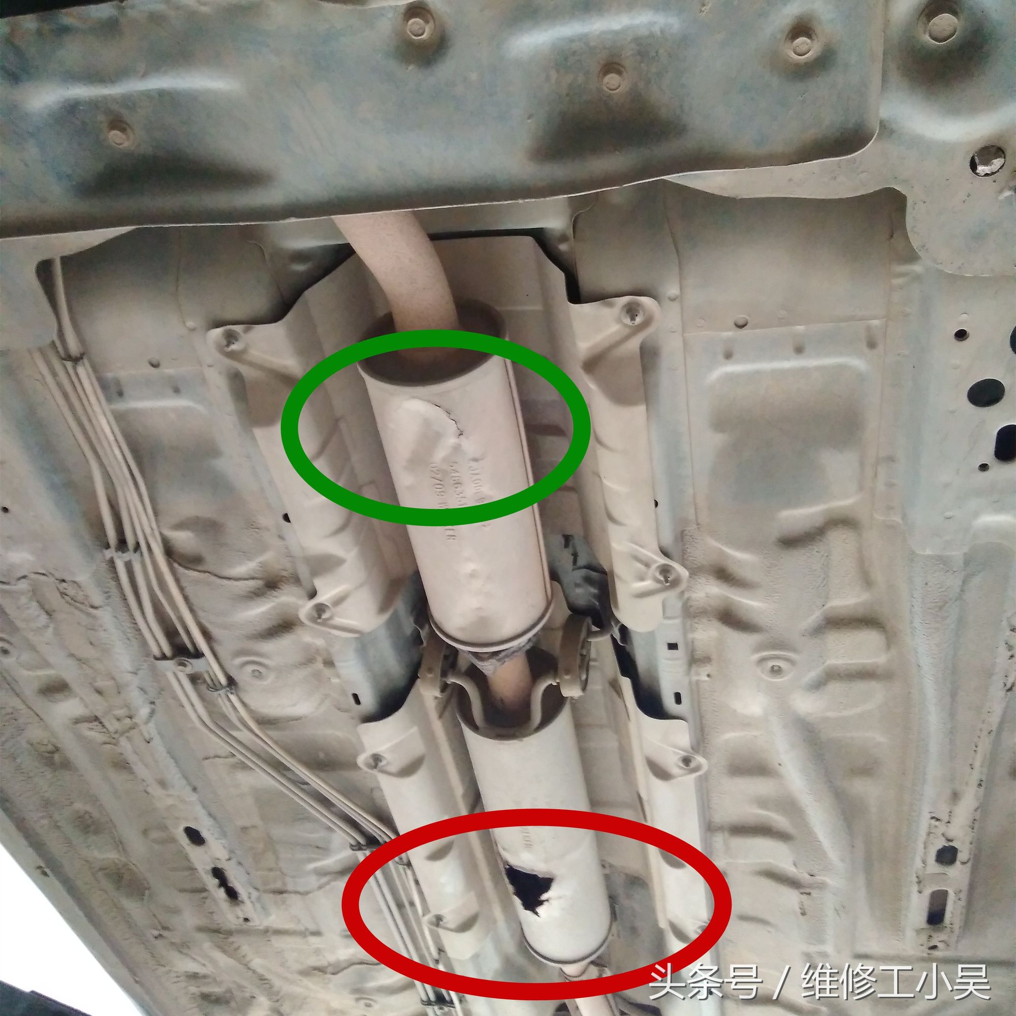 别克凯越排气管堵住了怎么办,别克凯越排气管中后段