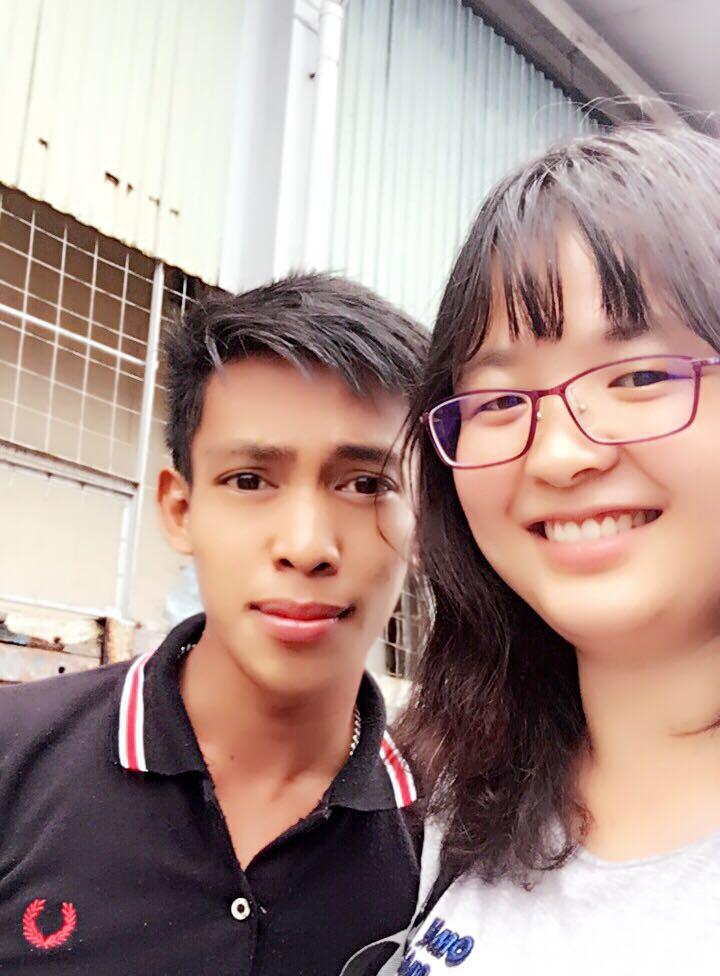 在马来西亚的沙巴码头,中国女生很受欢迎