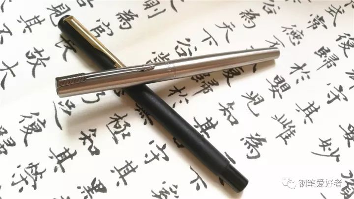 美淘法国产Parker派克乔特Jotter钢杆白夹M尖钢笔评测