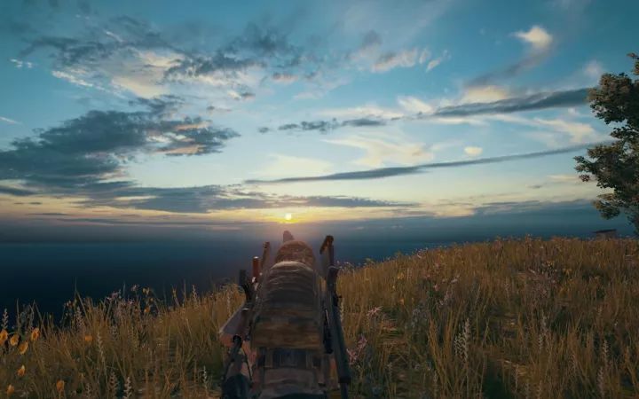 那天，我和妹子在绝地岛上赏黄昏，然后……