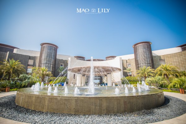 有独立泳池的度假酒店,这家酒店有12层楼