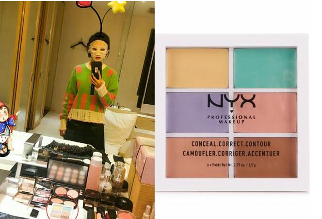 唐艺昕用的化妆品很奢侈可用的面膜却只要3块多钱一片