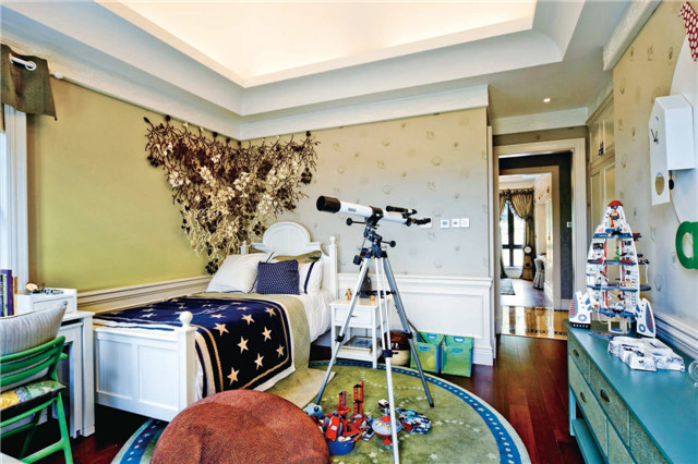 唐山君熙太和下沉庭院,唐山装修风格温馨客厅设计