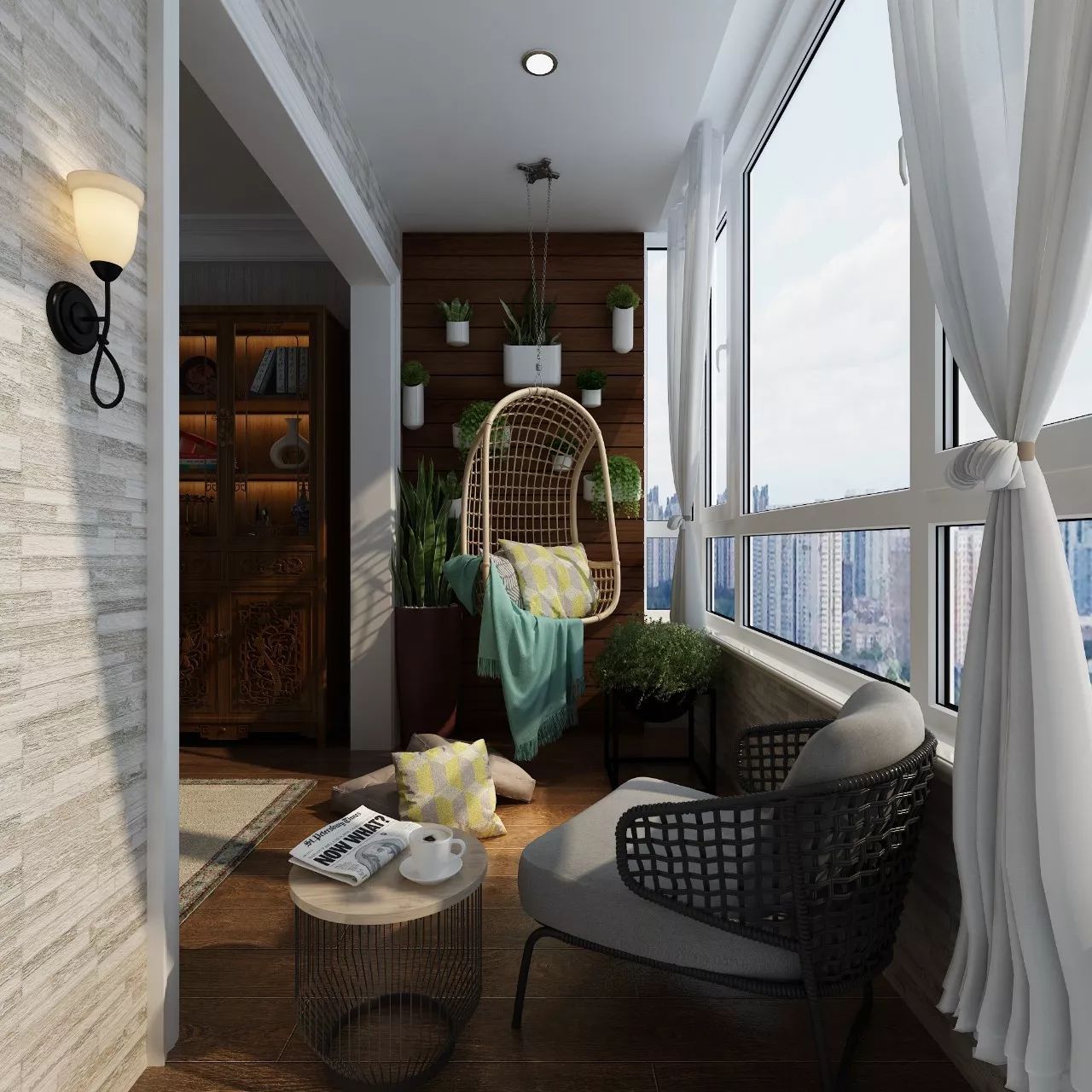 阳台的真实感悟,享受阳台生活的感悟