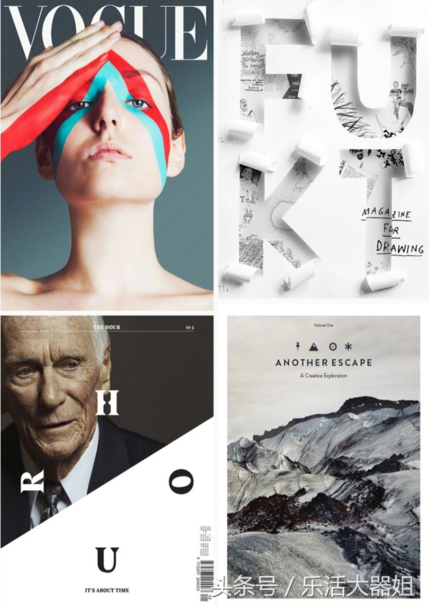 杂志网页设计,时尚杂志封面10张模板