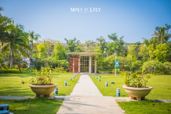 有独立泳池的度假酒店,这家酒店有12层楼