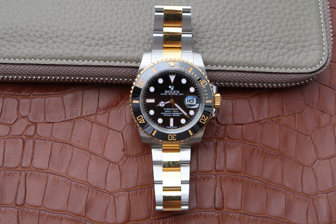 间金黑水鬼劳力士新表价格,劳力士全金水鬼v7版本