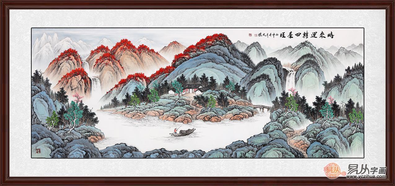 客厅挂的画多少钱一幅好,客厅挂什么画生意好