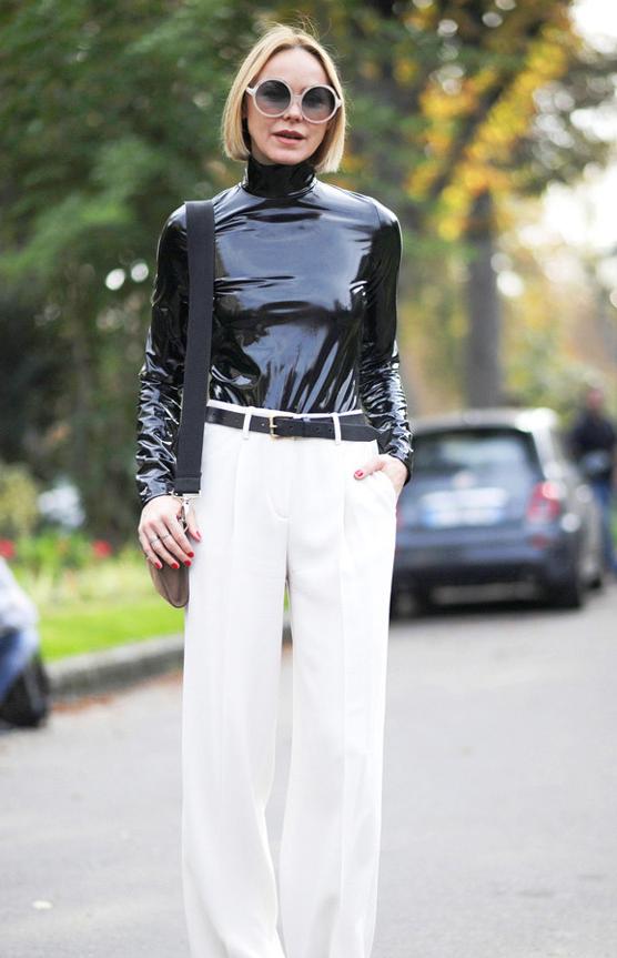 秋冬就玩小套路，还不入手闪闪发光的漆皮单品，怎么能赢过时尚精