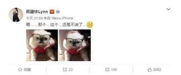 熊黛林回应奉子成婚,熊黛林公布怀孕喜讯晒照小腹微凸