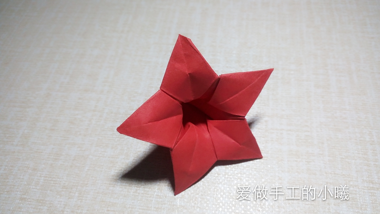 立体花朵折纸教程康乃馨,花朵折纸教程
