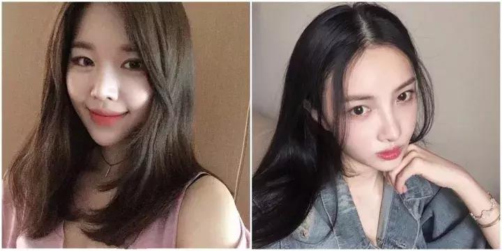 刘海图片女显脸小,有刘海扎发显脸小