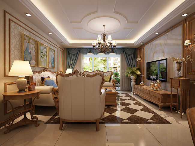 要操碎多少心,才能成就这样的欧式古典!——西安荣华北经城