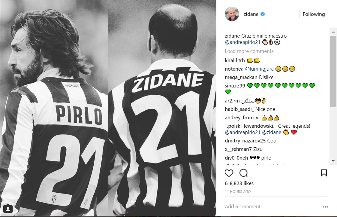 皮尔洛告别世界杯,传奇落幕罗纳尔多