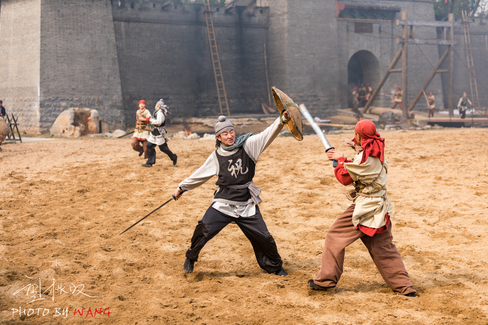 刀光剑影,攻城拔寨,你是梁山,我是祝家庄