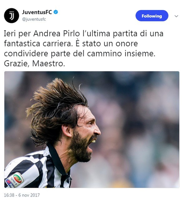 皮尔洛告别世界杯,传奇落幕罗纳尔多