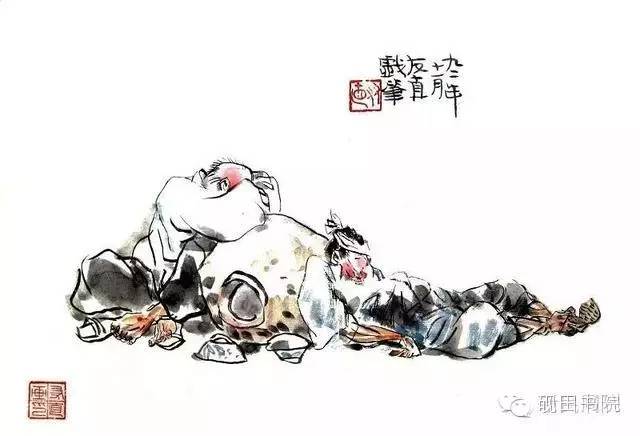 连环画贺友直作品,连升三级贺友直绘彩色版连环画