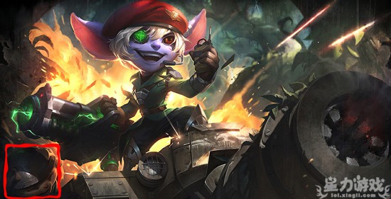 提莫原画重做,手游提莫细节