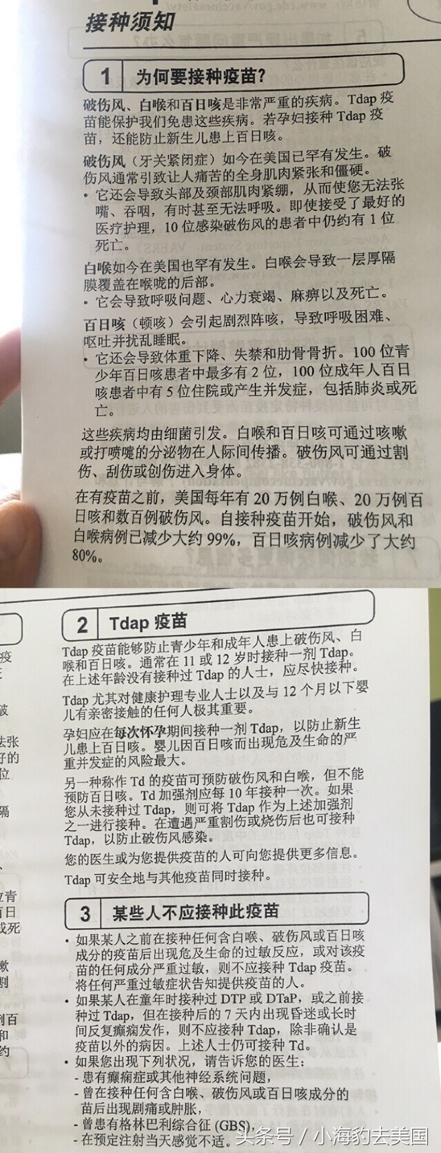 美国产检和国内的不同