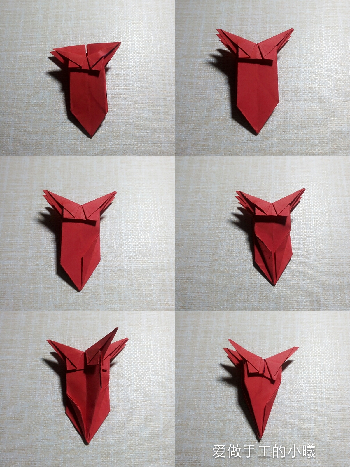 立体花朵折纸教程康乃馨,花朵折纸教程