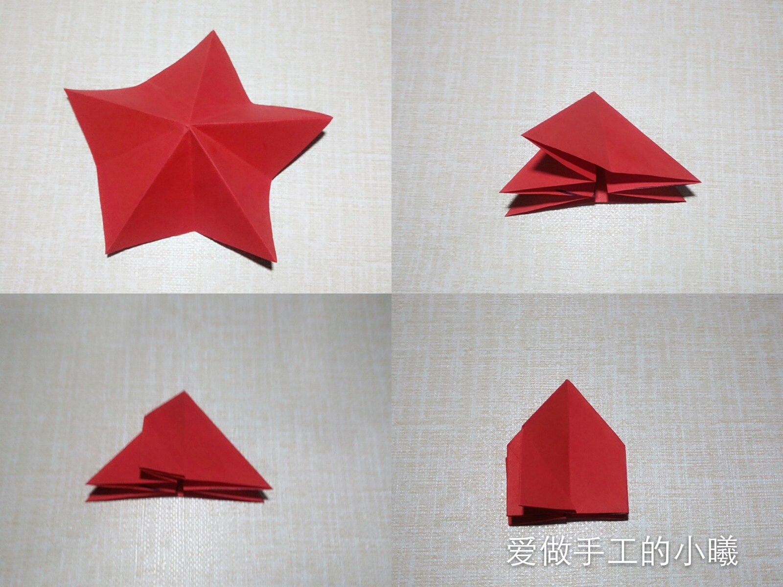 立体花朵折纸教程康乃馨,花朵折纸教程